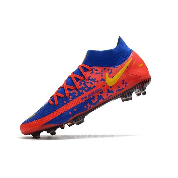 Nike Phantom Generative Texture Elite DF FG Rojo Azul Amarillo